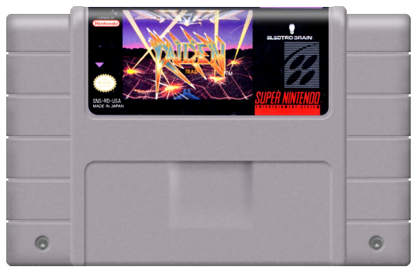 Raiden Densetsu media 4 for Super Famicom